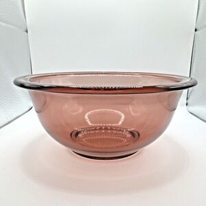 PYREX® 322‎ Cranberry/Purple Amethyst Glass Mixing Bowl 1 Liter